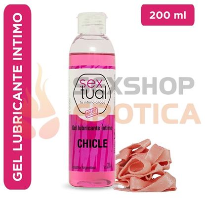 Gel estimulante con sabor a chicle 200ml